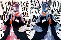  2girls crazy highres multiple_girls umineko_no_naku_koro_ni virgilia 