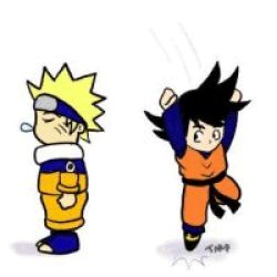  animated animated animated belt black_hair blonde_hair chibi clone clones closed_eyes comedy cosplay costume_switch crossover dragon_ball dragon_ball_z forehead_protector happy hard_translated headband humor jacket lolicon long_hair lowres multiple_boys naruto parody shoes short_hair shounen_jump smile son_gokuu son_goten spiked_hair super_saiyan translated uzumaki_naruto xyex 