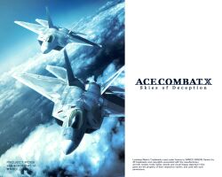  ace_combat ace_combat_x cloud f-22 official_art 