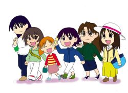  azumanga_daiou cartoon chibi cute everyone group kagura kasuga_ayumu lolicon mihama_chiyo mizuhara_koyomi osaka sakaki takino_tomo 