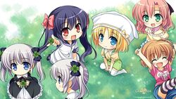  chibi clover_day&#039;s kagami_hekiru kagami_hikaru rindo_tsubame takakura_anri takakura_anzu yuibashi_izumi 