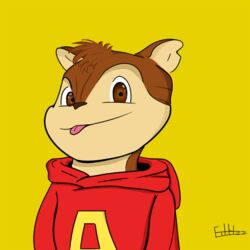  1:1 alvin_and_the_chipmunks alvin_and_the_chipmunks_(live-action) alvin_seville arttatoe chipmunk ground_squirrel icon male mammal rodent sciurid simple_background solo 