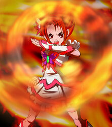  cure_rouge fire natsuki_rin precure pretty_cure yes!_precure_5 yes!_pretty_cure_5 