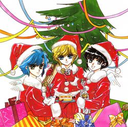  clamp clamp_school_detectives ijuuin_akira imonoyama_nokoru male takamura_suou 