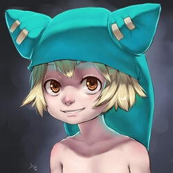  1:1 ankama aogami blonde_hair clothed clothing eliatrope hair headshot_portrait hi_res human looking_at_viewer male mammal portrait solo wakfu young yugo_(wakfu) 