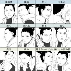  blush closed_eyes expressions nara_shikamaru naruto smile tears translation_request wei 