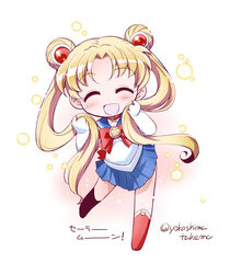  chibi sailor_moon tagme tsukino_usagi yokoshima_takemaru 