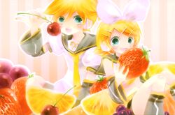  kagamine_len kagamine_rin shimeko tagme vocaloid 