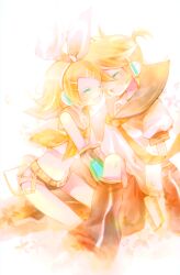  kagamine_len kagamine_rin shimeko tagme vocaloid 