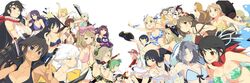  6+girls asuka_(senran_kagura) bikini black_hair blonde_hair breasts brown_hair cat_ears character_request daidouji_(senran_kagura) dark_skin dolphin everyone eyepatch fox_tail glasses green_hair gun halo hammer hanabi_(senran_kagura) haruka_(senran_kagura) hat headdress hibari_(senran_kagura) hikage_(senran_kagura) homura_(senran_kagura) ice ikaruga_(senran_kagura) imu_(senran_kagura) kafuru_(senran_kagura) katsuragi_(senran_kagura) large_breasts mask minori_(senran_kagura) mirai_(senran_kagura) miyabi_(senran_kagura) multiple_girls murakumo_(senran_kagura) murasaki_(senran_kagura) official_art orange_hair pink_hair purple_hair renka_(senran_kagura) ribbon ryobi_(senran_kagura) ryoubi_(senran_kagura) ryouki_(senran_kagura) ryouna_(senran_kagura) sayuri_(senran_kagura) scarf senran_kagura senran_kagura:_estival_versus senran_kagura_(series) shiki_(senran_kagura) straw_hat sun suzune_(senran_kagura) swimsuit sword tail tan tanline umbrella weapon white_hair yaegashi_nan yagyuu_(senran_kagura) yomi_(senran_kagura) younger yozakura_(senran_kagura) yumi_(senran_kagura) 