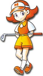  azalea_(mario_golf) golf_club lowres mario_golf nintendo official_art 