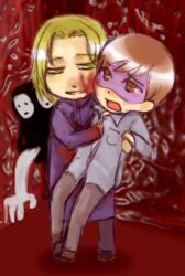  1boy animal billy_and_miriam_locane conjoined female female male monster polycephaly silent_hill silent_hill_4 yaoi 