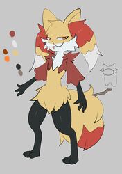  2022 4_fingers absurd_res ambient_among_us ambient_crewmate_(among_us) ambiguous_gender among_us anthro braixen chest_tuft crewmate_(among_us) cute_fangs eyewear fingers fur generation_6_pokemon glasses grey_background hi_res inner_ear_fluff innersloth looking_at_viewer multicolored_body multicolored_fur mxlovegopdng nintendo orange_eyes palette paws pokemon pokemon_(species) simple_background solo tuft twig two_tone_body two_tone_fur yellow_body yellow_fur 