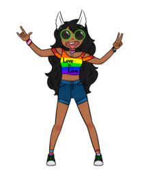  alpha_channel animal_humanoid asexual_pride_colors bisexual_pride_colors bottomwear bracelet brown_body brown_skin canid canid_humanoid canine canine_humanoid choker clothing dog_humanoid ears_up eyewear female footwear gender_symbol gender_symbol_necklace genderqueer_pride_colors glasses homestuck humanoid jade_harley jewelry lesbian_pride_colors lgbt_pride mammal mammal_humanoid midriff ms_paint_adventures necklace pansexual_pride_colors pink_lesbian_pride_colors polysexual_pride_colors pride_color_clothing pride_color_shirt pride_color_topwear pride_colors print_clothing print_shirt print_topwear rainbow_pride_clothing rainbow_pride_colors rainbow_symbol shirt shoes shorts simple_background six-stripe_rainbow_pride_colors skinny solo symbol text text_on_clothing text_on_shirt text_on_topwear text_print tongue tongue_out topwear transgender_symbol transparent_background 