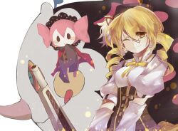  charlotte_(mahou_shoujo_madoka_magica) dj.adonis gun mahou_shoujo_madoka_magica tomoe_mami 