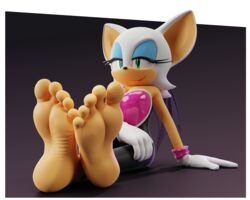  2022 3d_(artwork) 5:4 5_toes alpha_channel anthro barefoot bat breasts clothing digital_media_(artwork) feet feetymcfoot female foot_focus fur gloves half-closed_eyes handwear hi_res humanoid_feet lipstick makeup mammal narrowed_eyes plantigrade rouge_the_bat sega simple_background sitting soles solo sonic_the_hedgehog_(series) tan_body tan_skin toes white_body white_fur wings 