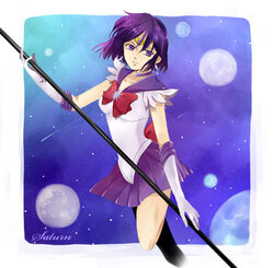  back_bow bad_id bad_pixiv_id bishoujo_senshi_sailor_moon bob_cut bow brooch choker earrings elbow_gloves female gloves holding holding_staff izru jewelry magical_girl polearm purple_eyes purple_hair purple_sailor_collar purple_skirt red_bow sailor_collar sailor_saturn sailor_senshi_uniform short_hair silence_glaive skirt solo staff star_(symbol) star_brooch star_choker tomoe_hotaru weapon white_gloves 