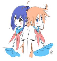  flip_flappers kokomine_cocona oshiyama_kiyotaka papika tagme 