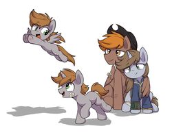  2023 blush calamity_(fallout_equestria) equid equine fallout_equestria fan_character father_(lore) father_and_child_(lore) female feral group hasbro horn horse littlepip lol_comments lolicon male mammal mother_(lore) mother_and_child_(lore) my_little_pony mythological_creature mythological_equine mythology offspring parent_(lore) parent_and_child_(lore) parenthood pegasus pony shinodage simple_background unicorn white_background wings young 