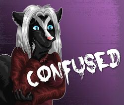  alternative_fashion anthro clothing confusion digital_media_(artwork) faelis female goth half-length_portrait mammal markings mephitid portrait skunk solo striped_markings striped_tail stripes tail tail_markings twillight_(twillightskunk) 