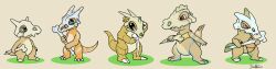  1_toe 2_toes 3_fingers 3_toes 4_fingers ambiguous_gender anthro biped blue_body blue_eyes blue_scales bodypaint bone bone_club brown_body brown_eyes brown_scales charmander countershading cubone digital_media_(artwork) digitigrade doesnotexist feet fingers generation_1_pokemon generation_2_pokemon green_body green_scales hi_res larvitar long_image mask multiple_images nintendo orange_body orange_scales pokemon pokemon_(species) red_eyes sandshrew scales scalie signature simple_background skull skull_mask solo toes totodile wide_image 