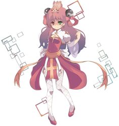  animal_on_head arch_bishop_(ragnarok_online) bow breasts closed_mouth commentary_request cross dress earrings female full_body green_eyes hairbow heterochromia high_heels hoop_earrings jacket jewelry long_hair looking_at_viewer multiple_earrings on_head pigeon-toed pink_bow pink_hair puffy_short_sleeves puffy_sleeves rabbit rabbit_on_head ragnarok_online red_dress red_eyes red_footwear sash shimotsuki_nozomi short_sleeves shrug_(clothing) small_breasts smile solo split_mouth thighhighs white_background white_jacket white_thighhighs yellow_sash yin_yang_hair_ornament 