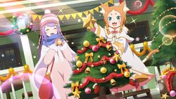  anastasia_hoshin christmas mimi neko re_zero_kara_hajimeru_isekai_seikatsu 