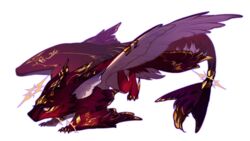  2020 alpha_channel claws digital_media_(artwork) dragon feathered_dragon feathered_scalie feathered_wings feathers feral fur furred_dragon furred_scalie kassillea mythological_creature mythological_scalie mythology scalie simple_background solo tail transparent_background wings 