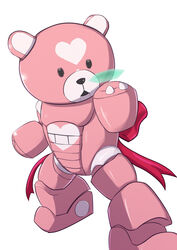  aoki_hagane_no_arpeggio beargguy_iii commentary_request fusion gundam gundam_build_fighters heart hiiro_(atlas) kirishima_(aoki_hagane_no_arpeggio) mechanization no_humans ribbon stuffed_animal stuffed_toy teddy_bear yotarou_(aoki_hagane_no_arpeggio) 