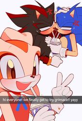  anthro before clothed clothing cream_the_rabbit cross-popping_vein drinking_straw eulipotyphlan female gloves grimace_shake group handwear hedgehog hi_res lagomorph leporid lolicon male male/female mammal mcdonald&#039;s meme rabbit rivals sega shadow_the_hedgehog snapchat sonic_the_hedgehog sonic_the_hedgehog_(series) trio xammyoowah young young_anthro young_female 