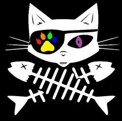  avatar_(disambiguation) black_background bone death domestic_cat eye_patch eyewear felid feline felis fish looking_at_viewer low_res mammal marine open_mouth simple_background unknown_artist whiskers x_eyes 