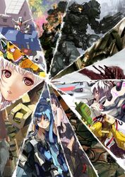  animal armored_core armored_core:_for_answer armored_core:_silent_line arms_forts artist_request ayanami_rei black_hair blue_eyes blue_hair border_break box boxes building buildings cannons capcom close-up cosomos couzone dan_(artist) fire frills from_software girl glowing glowing_eye grey_eyes gun gundam gundam_0083 gundam_0083:_stardust_memory hier highres long_hair lost_planet lost_planet_2 machine_gun mecha mecha_musume missile_launcher neon_genesis_evangelion novemdecuple oom open_mouth paint_(medium) rocket_launcher ruins shit505 smile smoke unsung wasabikarasi weapon white_hair yutori 