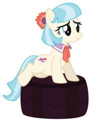  2015 absurd_res alpha_channel coco_pommel_(mlp) earth_pony equid equine female feral friendship_is_magic hasbro hi_res horse mammal masemj my_little_pony pony simple_background solo transparent_background 