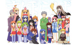  4boys 6+girls aizawa_risona amane_mizuho aoba_kozue asagi_michiyo buchou chanohata_tamami chigusa_asahi everyone haibara_yukio huang_youli kojima_akira kurosaki_asami kurosaki_sayoko mahoraba matsuba_satsuki minazuki_mahiru minazuki_ushimitsu minazuki_yuu momono_megumi multiple_boys multiple_girls pantyhose photoshop_(medium) ryuusei_johnny shiratori_ryuushi shirogane_miyabi tachibana_(mahoraba) thighhighs utsugi_sakura yamabuki_tsubasa 