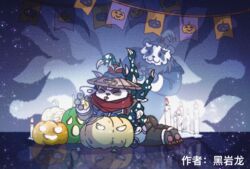  absurd_res bear blizzard_entertainment chen_stormstout duo giant_panda halloween heiyanlong_(artist) hi_res holidays male male/male mammal pandaren pandaria stormstout taran taran_zhu warcraft 