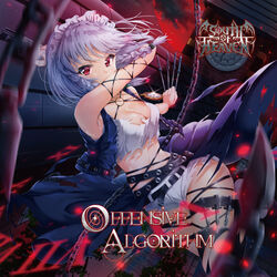  adapted_costume album_cover bare_arms bare_shoulders belt between_fingers black_belt black_thighhighs blue_vest breasts chains cleavage cover cowboy_shot crop_top female grey_hair holding holding_knife holding_weapon holster izayoi_sakuya knife knives_between_fingers kuria_(clear_trip_second) looking_at_viewer maid_headdress medium_breasts midriff navel o-ring o-ring_top open_clothes open_vest pendant_watch red_eyes roman_numeral shirt short_hair short_shorts shorts sleeveless sleeveless_shirt solo south_of_heaven stomach thigh_holster thighhighs thighs torn_clothes torn_shirt torn_thighhighs touhou vest waist_cape watch weapon white_shirt white_shorts 