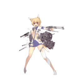  :o animal_ears blonde_hair blue_skirt blush breasts broken cannon covered_nipples damaged eyebrows female fletcher_(mod)_(warship_girls_r) fletcher_(warship_girls_r) full_body holding holding_weapon hood hoodie large_breasts looking_at_viewer machinery miniskirt no_bra oerba_yun_fang official_art open_clothes open_hoodie open_mouth outstretched_arms paw_print pleated_skirt purple_eyes rigging rudder_footwear single_thighhigh skindentation skirt smoke smokestack solo standing stmast tail thighhighs torn_clothes torpedo transparent_background turret v-shaped_eyebrows warship_girls_r weapon white_thighhighs 