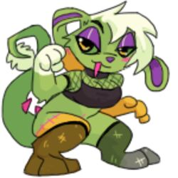  ambiguous_gender anthro dijon_(guncht) guncht jumpstart_games low_res neopet_(species) neopets open_mouth open_smile smile solo style_emulation thumbnail zafara_(neopets) 