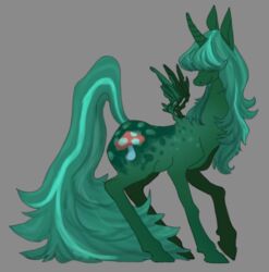  alicorn deermary equid equine fan_character feral fungus hasbro horn mammal mushroom my_little_pony mythological_creature mythological_equine mythology solo wings 