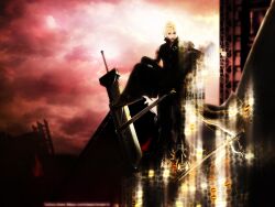  cloud_strife final_fantasy final_fantasy_vii final_fantasy_vii_advent_children kadaj 