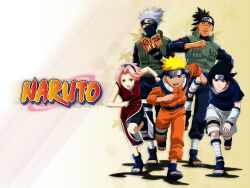  hatake_kakashi naruto sakura_haruno uchiha_sasuke umino_iruka uzumaki_naruto 