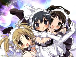  jpeg_artifacts kore_ga_watashi_no_goshujin-sama kurauchi_anna maid sawatari_izumi sawatari_mitsuki watermark 