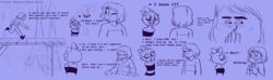  comedy comic cute english_text frisk frisky_(under(her)tail) funny humor kitty_(under(her)tail) monster_kid sketch text thewill under(her)tail undertale undertale_fanfiction 