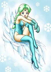  berthier beruche_(sailor_moon) bishoujo_senshi_sailor_moon bishoujo_senshi_sailor_moon_r boots braid female gloves green_hair pixiv solo 