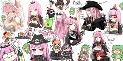  +_+ 2girls 3d_glasses alcohol among_us animal_costume artpatient black_bow black_bowtie black_cape black_eyes blush bottle bow bowtie box breasts cape chibi cleavage cleavage_cutout clothing_cutout collaboration collage commentary cowboy_hat crewmate_(among_us) crossover daiishori death-sensei_(mori_calliope) dudul english_commentary friday_night_funkin&#039; friday_night_funkin&#039;_(style) frog_costume frogiwawa gift hair_behind_ear happy_birthday harutimu hat heterochromatic_eyewear highres holding holding_box holding_scythe hololive hololive_english hyde_(tabakko) kemonomimi_mode klaius kukie-nyan large_breasts long_hair lying lyrinne medium_breasts mori_calliope mori_calliope_(1st_costume) multiple_girls nonbire ogre oimo_0imo on_stomach open_mouth orange_(among_us) orange_hair parody pink_(among_us) pink_hair pouring purple_eyes red_eyes scythe shiina_rei shrek shrek_(series) sitting smile speaker spikes spirytus style_parody sunglasses takanashi_kiara tian_nya tiara tuxedo twitter_username upside-down v-shaped_eyebrows veil virtual_youtuber vodka wakatsuki_misato white_background wine wine_bottle 