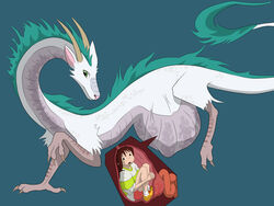  4:3 bluepredator chihiro_ogino dragon eastern_dragon female female_(lore) feral feral_pred fully_inside ghibli haku_(spirited_away) hi_res human internal mammal mythological_creature mythological_scalie mythology organs questionable_consent scalie spirited_away stomach tail vore young young_prey 