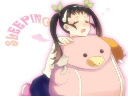  artist_request bakemonogatari curry_gohan hachikuji_mayoi monogatari_(series) sleeping 