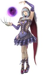  gothic_lolita high_heels highres hood lolita_fashion shoes soul_calibur soul_calibur_v soulcalibur_v thighhighs viola_(soul_calibur) viola_(soulcalibur) 