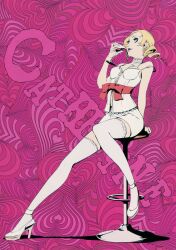  catherine_(character) catherine_(game) cleavage soejima_shigenori thighhighs 