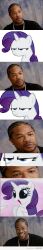  2012 absurd_res cheering equid equine female friendship_is_magic hasbro hi_res horse laugh long_image male mammal my_little_pony pony rarity_(mlp) stare tall_image wide_eyed xzibit 